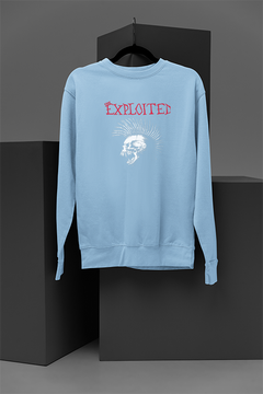 The Exploited Wild Generation Band Sweatshirt | UK Punk | 80s Punk Rock | Anarchy in the UK | Mohawks and Safety Pins | Punk Fashion | Rebellion Attire