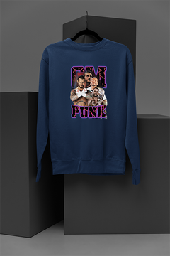 CM Punk WWE Sweatshirt | Best in the World Collection | Straight-Edge Superstar Apparel | Vintage