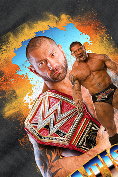 Batista WWE T-Shirt | Evolution Era | WWE Champion | Wrestling Icon