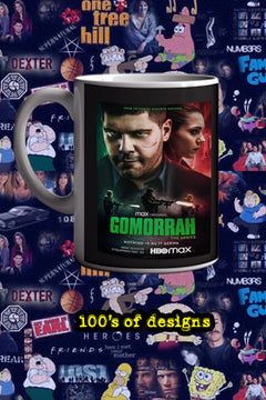 Gomorrah 11oz Mug | TV Show Merchandise | Italian Mafia Drama | Stylish Coffee Cup | Genny Savastano Poster