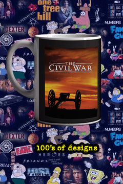 The Civil War 11oz Mug featuring Lead Actor Name | TV Show Memorabilia Collector's Item