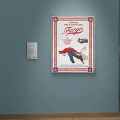 Fargo Canvas Print | Film Art | Coen Brothers | Frances McDormand | Steve Buscemi | Cult Classic | Movie Memorabilia