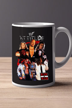 ATTITUDE ERA 11oz Mug | Stone Cold Steve Austin Design  | Wrestling Attitude | Collector's Cup