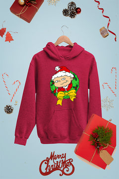 KIDS UGLY: Rugrats Phil Vintage Christmas Hoodie | 90s Cartoon Graphic |