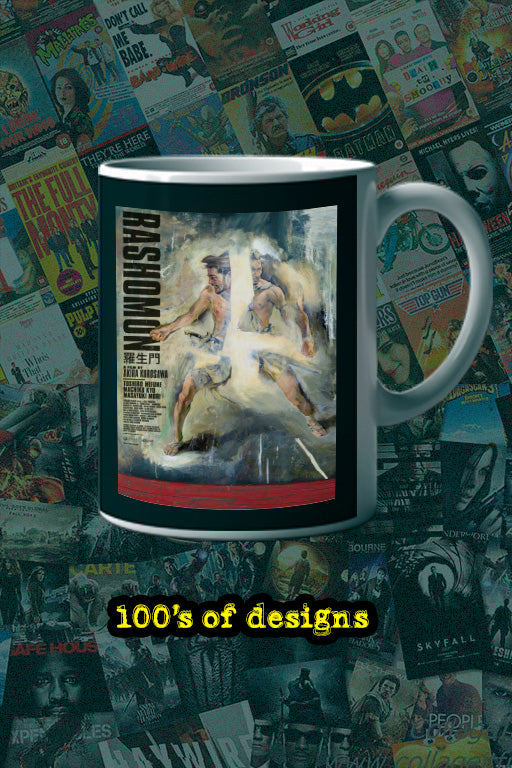 Rashomon 11oz Mug | Film Memorabilia | Rashomon Design | Toshiro Mifune