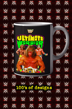 ULTIMATE WARRIOR 11oz Mug | WWE | ULTIMATE WARRIOR Design | Collector's Item