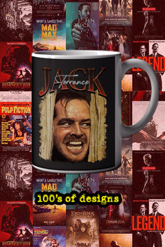 Halloween Jack Torrance 11oz Mug | Horror Film Poster Design | Scary Movie Collector's Item