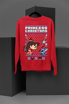 UGLY Lilo and Stitch Christmas Chaos | Vintage Ugly Designs | Festive Stitch Holiday Sweatshirt