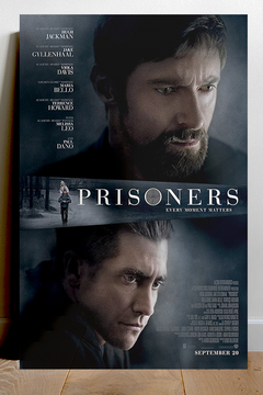 Prisoners Jake Gyllenhaal Premium Gloss Poster | Thriller Movie Decor | Hugh Jackman Art Print