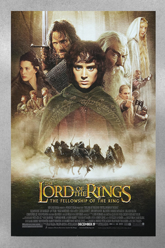 LOTR The Fellowship Of The Ring Premium Gloss Poster | Frodo Baggins | Film Merchandise Art Print