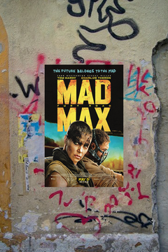 Mad Max: Tom Hardy | Premium Gloss Poster | Film Memorabilia | Movie Room Decor | Mad Max Design