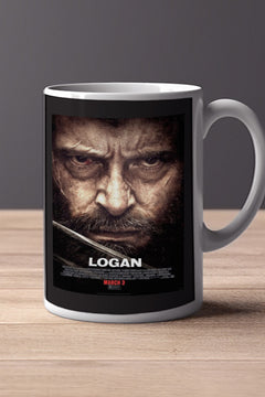 Logan 11oz Mug Hugh Jackman | Film Memorabilia | Wolverine Design