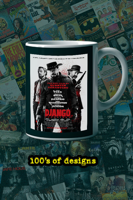 Django Unchained 11oz Mug Leonardo DiCaprio | Film Memorabilia | Django Unchained Design