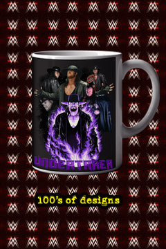 UNDEERTAKER 11oz Mug | Pro Wrestling | WWE | Wrestling Fan Gift | Undertaker Photo Mug