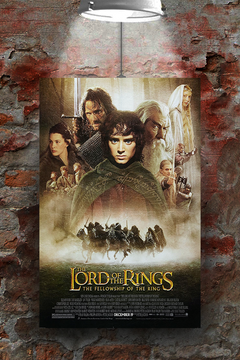 LOTR The Fellowship Of The Ring Premium Gloss Poster | Frodo Baggins | Film Merchandise Art Print