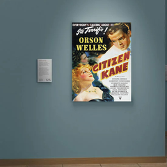 Citizen Kane Canvas Print | Classic Film Decor | Orson Welles Poster Art