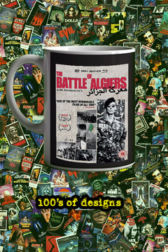 The Battle of Algiers 11oz Mug | Film Memrobillia Poster | Lead Actor's Name