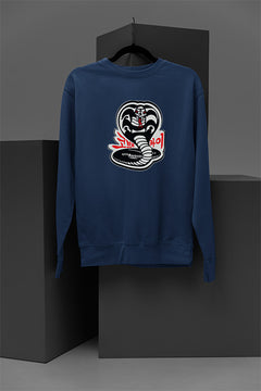 "Cobra Kai Korean Logo Vintage 80s Iconic Sweatshirt | Retro Streetwear Fashion | N