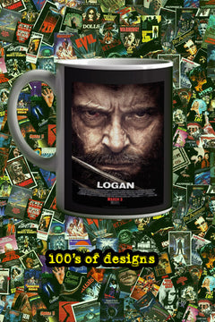 Logan 11oz Mug Hugh Jackman | Film Memorabilia | Wolverine Design