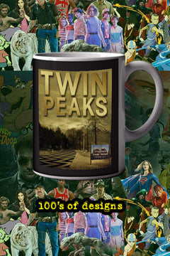 Twin Peaks 11oz Mug Featuring Kyle MacLachlan | David Lynch TV Show Design