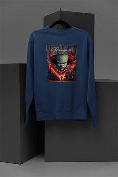 Horror | Pennywise | Cozy Pullover Sweatshirt | Warm | Halloween