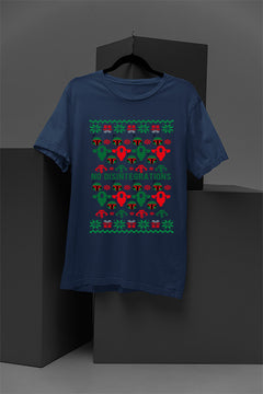 UGLY Star Wars No Disintegrations Christmas T-Shirt | Mandalorian Vibes | Galactic Festivities