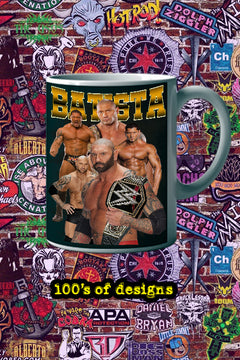 Batista 11oz Mug | Pro Wrestling | WWE Superstar Batista | Wrestling Fan Gift