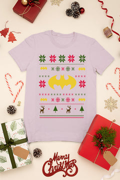 KIDS UGLY: Batman's Retro Gotham Christmas | Kids Christmas Ugly Sweater | Vintage