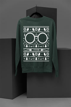 UGLY Festive Harry Potter Christmas Sweatshirt | Wizarding World Holiday Sweater | Magical Xmas