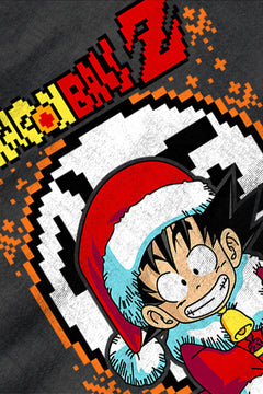 UGLY Dragon Ball Z Goku Christmas Chaos | Ugly Christmas Sweater | Anime Xmas Shirt |