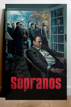 The Sopranos James Gandolfini Poster Print | TV Show Memorabilia | Collector's Art Piece | Mafia Drama Wall Decor