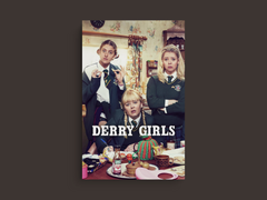 Derry Girls Canvas Print | TV Show Design | Erin Quinn Michelle O'neill Clare Devlin More Details