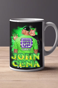 JOHN CENA 11oz Mug | Pro Wrestling Superstar JOHN CENA Image Mug