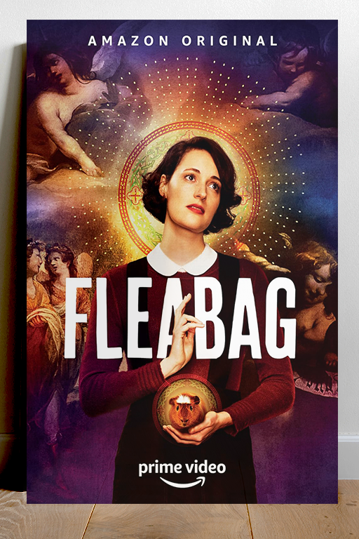 Fleabag Phoebe Waller-Bridge Premium Gloss Poster | TV Show Wall Art Print | Unique Fleabag Design Decor | Gifts for Fleabag Fans