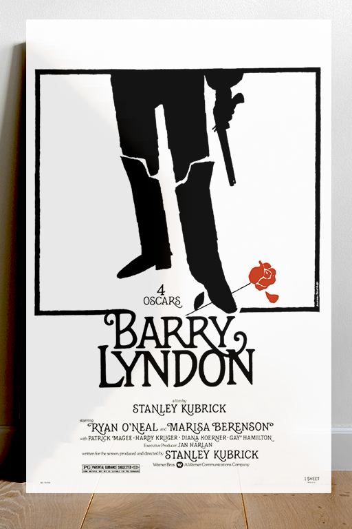 Barry Lyndon: Ryan O'Neal Premium Gloss Poster | Classic Film Art | Vintage Movie Decor