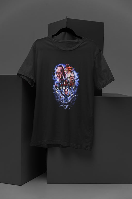 Horror Bride of Chucky Costume | Vintage Graphic Tee | Scary Movie Lover Gift | Halloween