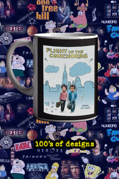 Flight of the Conchords 11oz Mug | TV Show | Comedy | Jemaine Clement Design