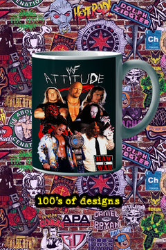 ATTITUDE ERA 11oz Mug | Pro Wrestling | Stone Cold Steve Austin Image