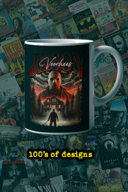 Halloween Jason Voorhees 11oz Mug | Horror Film Poster Design