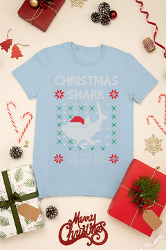 KIDS UGLY Christmas Shark | Kids Christmas Ugly Design | Festive Holiday Apparel | Trend