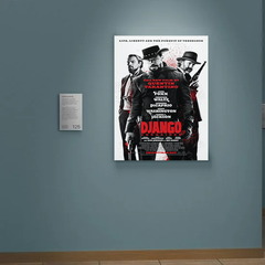 Django Unchained Canvas Print | Quentin Tarantino | Film Poster Wall Art