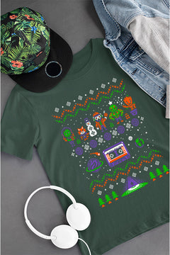 KIDS UGLY: Galactic Guardians | Cassette Tape | Christmas Tee | Retro Design