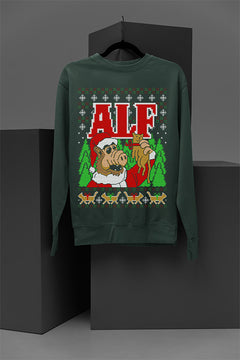 "UGLY Alf from ALF Show Dressed as Santa | 80s TV Icon | Christmas