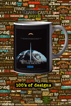 From the Earth to the Moon 11oz Mug featuring Tom Hanks | TV Show Memorabilia | Space Theme Ceramic Cup