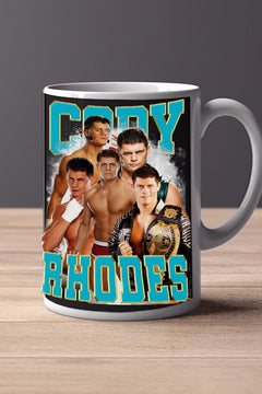 CODY RHODES 11oz Mug | Pro Wrestling Mug | CODY RHODES Design