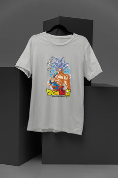 "Goku Super Saiyan Power Unleashed | Dragon Ball Z Anime Tee | Epic Saiyan Battle