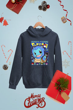 KIDS Ugly Christmas Squirtle Hoodie from Pokemon | Kids Christmas Ugly Design | Limited