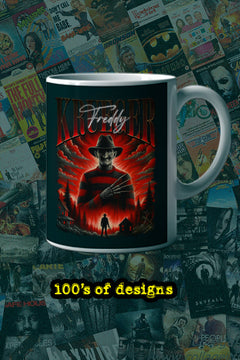 Halloween Freddy Krueger 11oz Mug | Horror Film Mug | Freddy Krueger Design | Horror Fan Gift