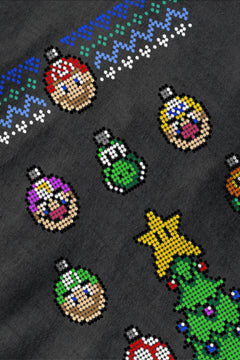 KIDS UGLY Super Mario Bros Christmas Chaos Tee | Retro Gaming | Festive Fun | Classic