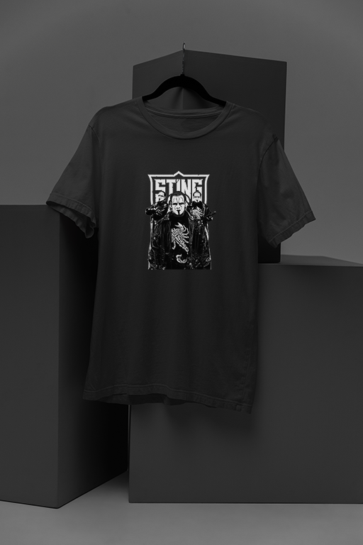 STING WWE | Iconic Wrestling Legend | The Era of Surfer Sting | Retro Stylish Tee